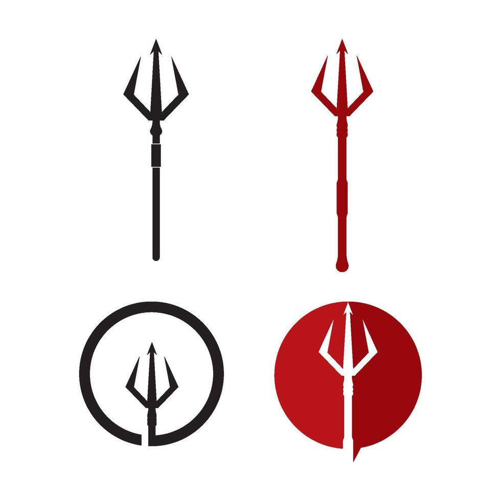Trident logo vector