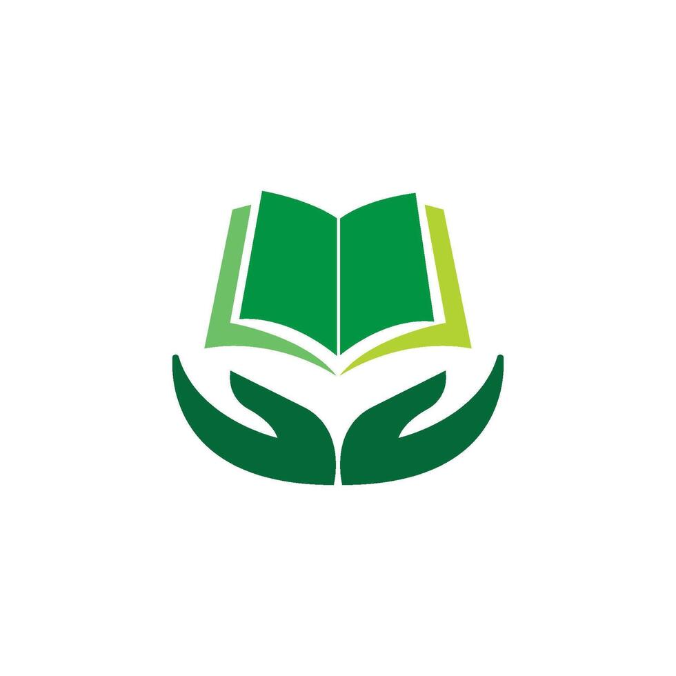 Book logo vector