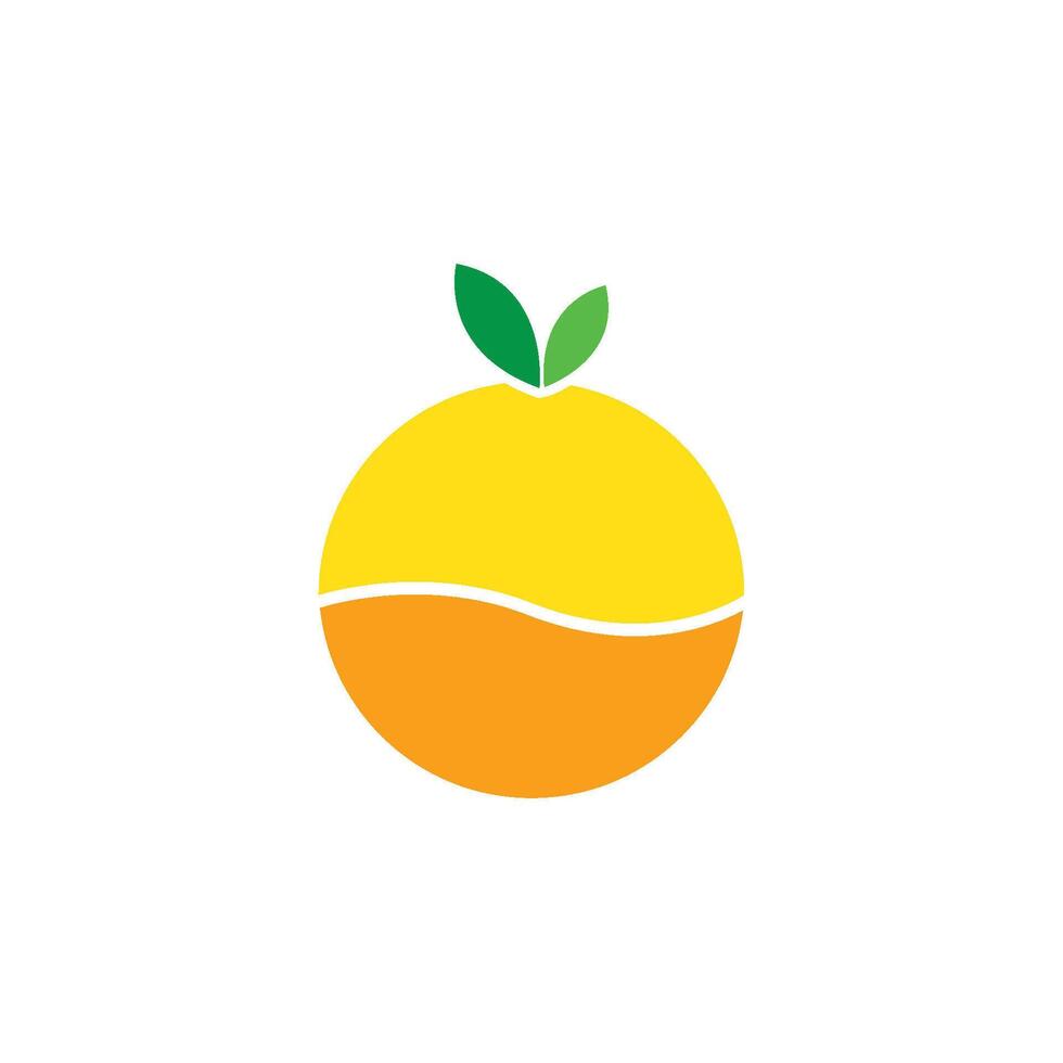 orange logo vector