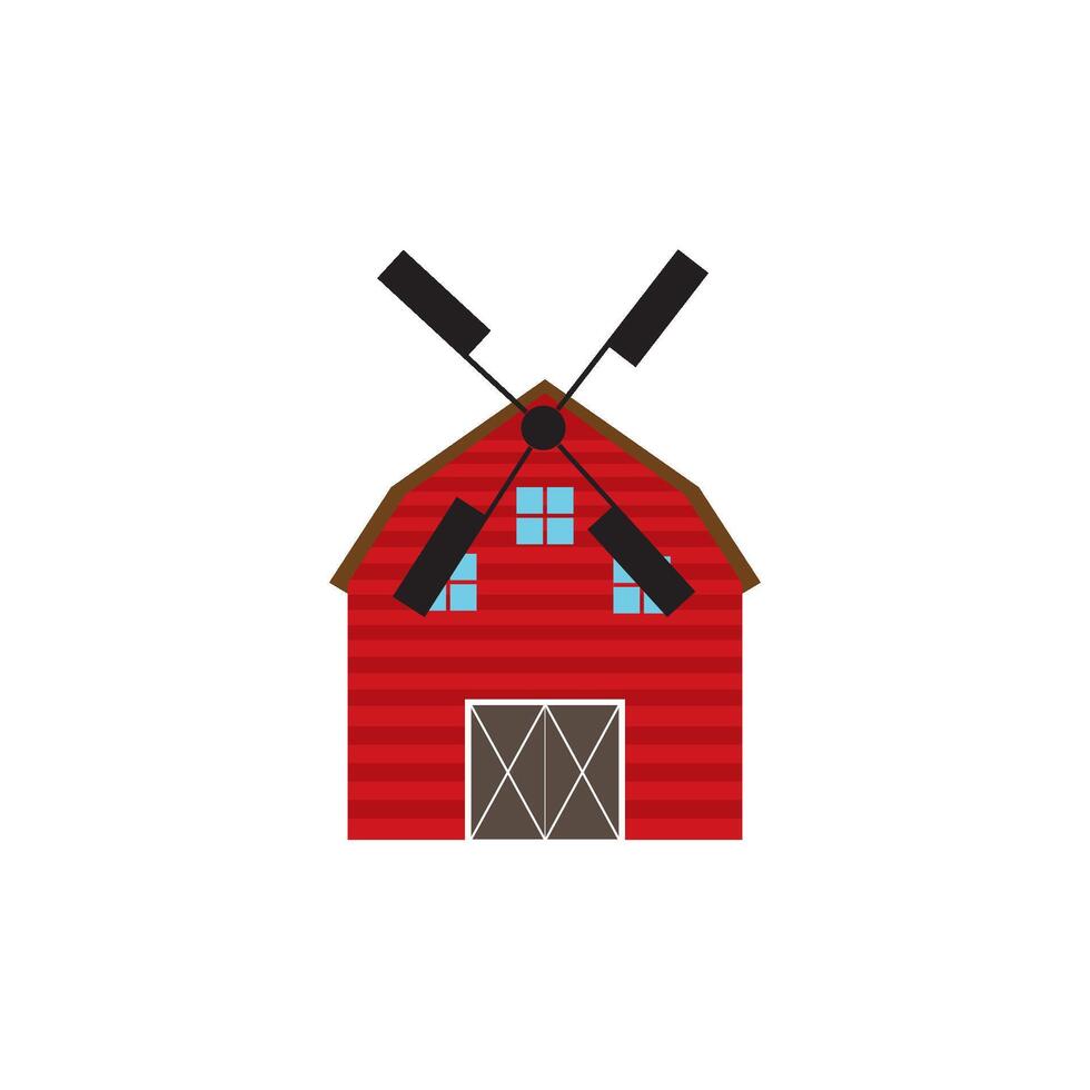 windmill logo vector