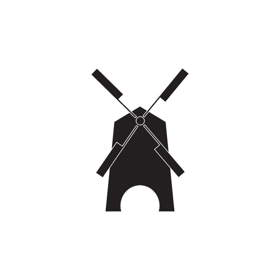 windmill logo vector