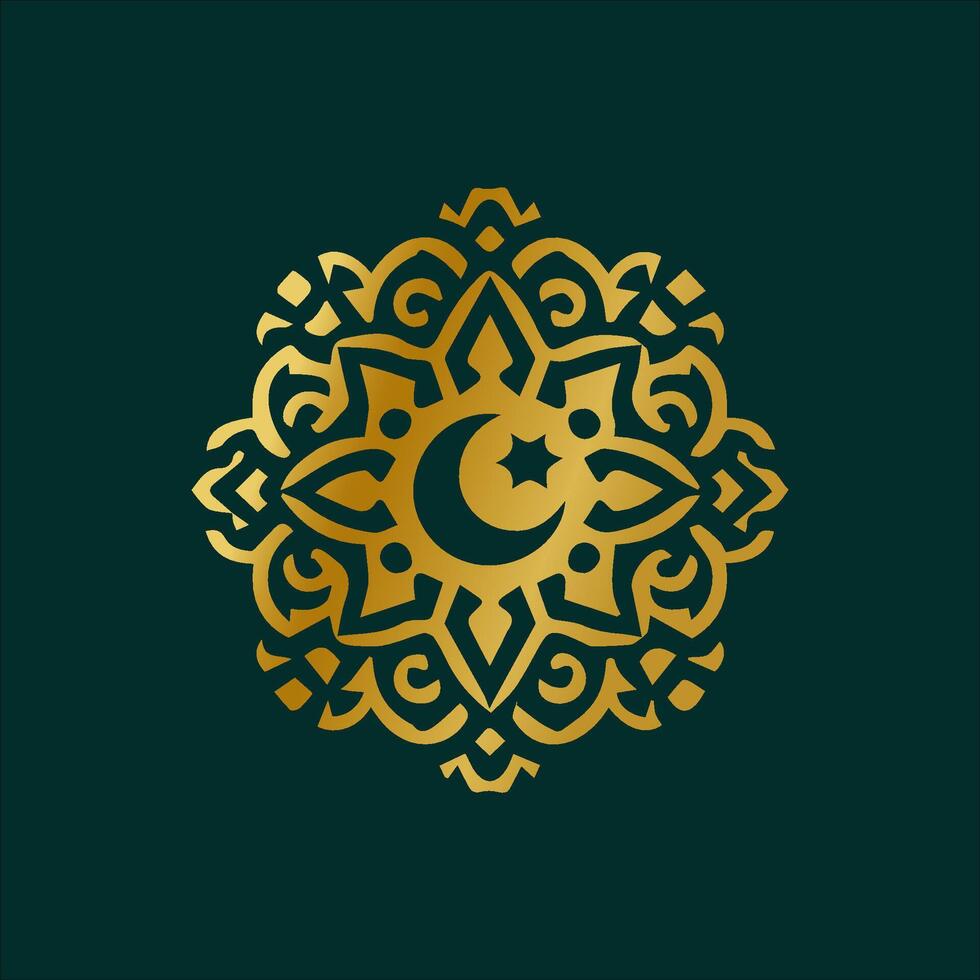 arabic elements for Ramadan Greetings, Iftar Party invitation. Iftar, Eid Al-Fitr decoration. Muslim feast of Ramadan month. vector