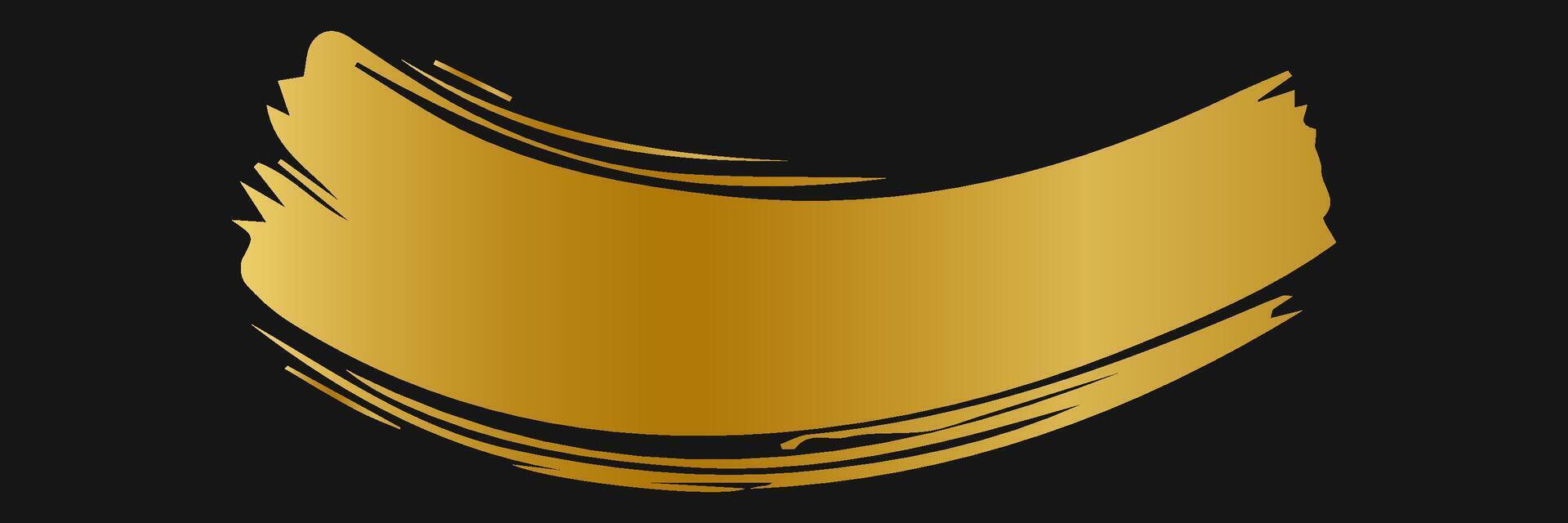 golden paint strokes to make a background for your design, golden hot foil, gold leaf vector