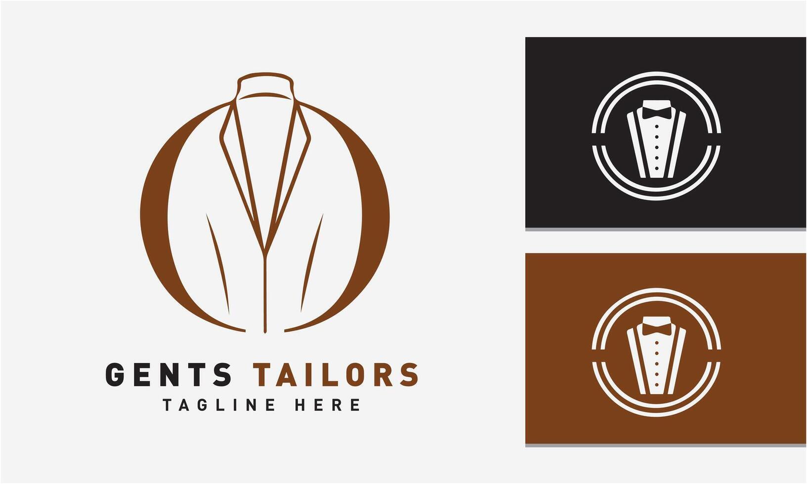 AI generated Mail garments vector icon logo design template