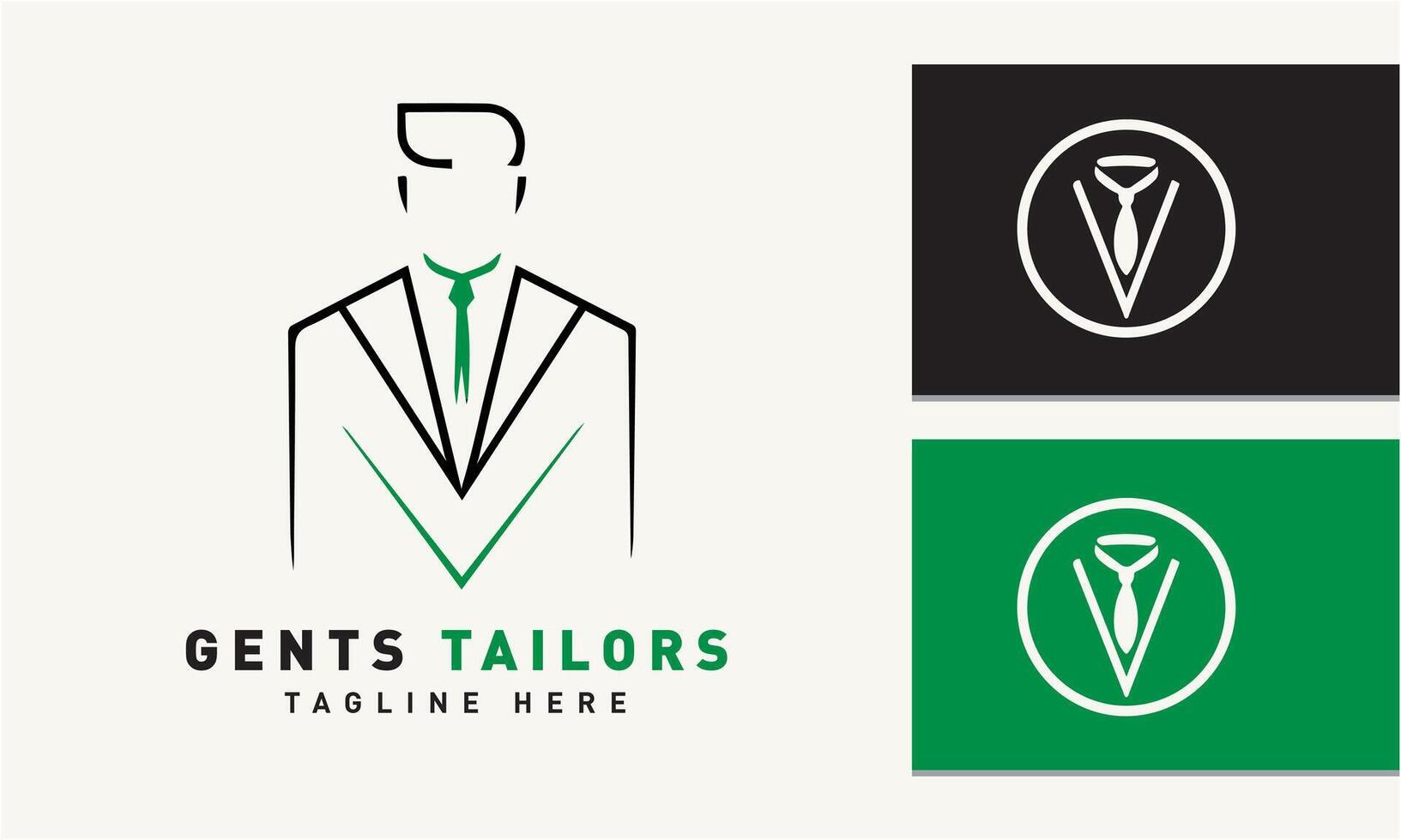 AI generated Mail garments vector icon logo design template