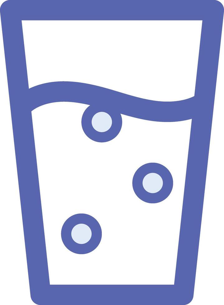 water icon with bubbles vector