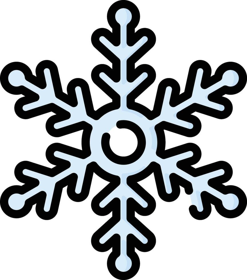 snowflake clip art free download vector