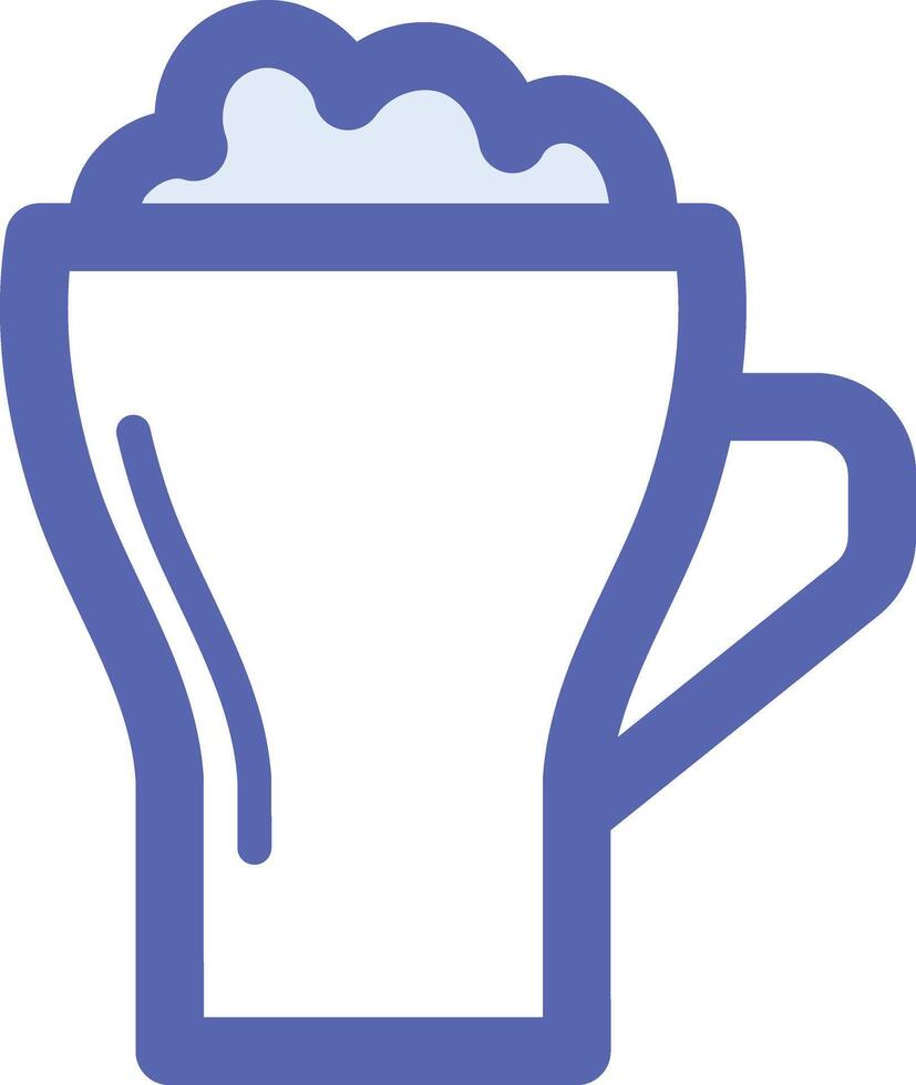 un taza de café icono en un blanco antecedentes vector