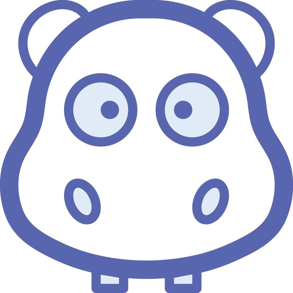 hippo icon vector illustration