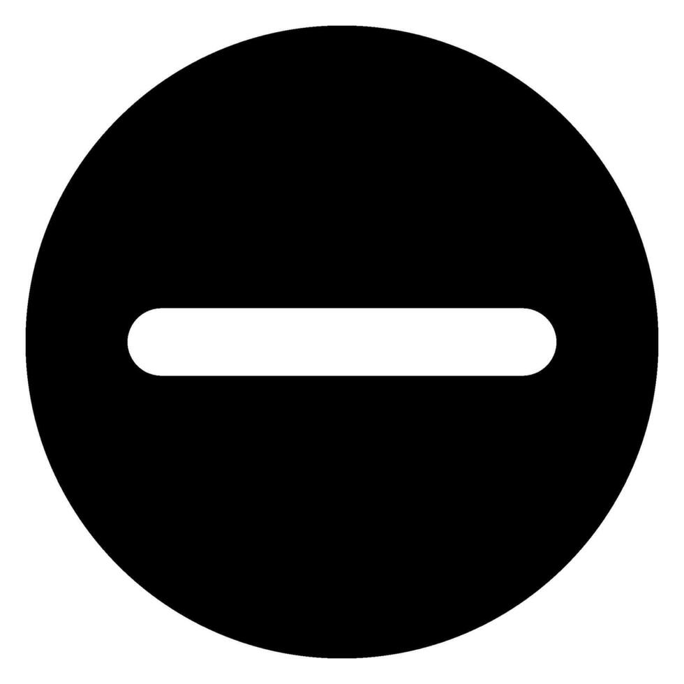 delete glyph icon vector
