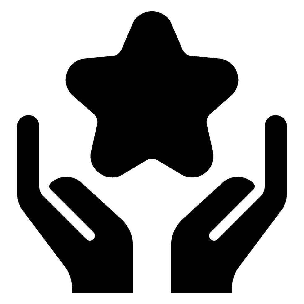 recognition glyph icon vector
