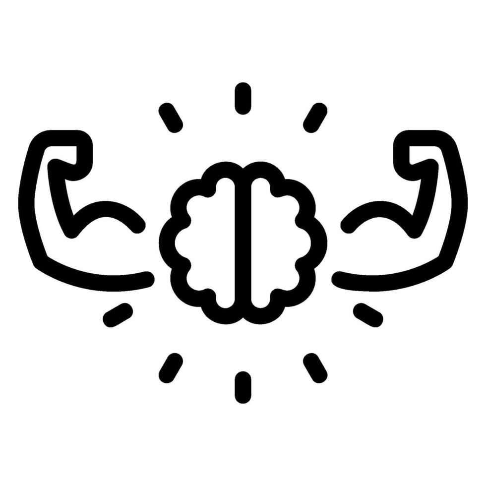 think line icon vector