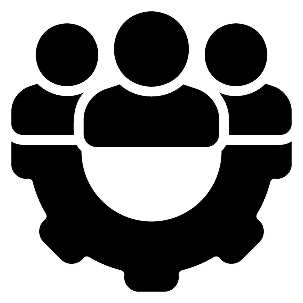 system glyph icon vector