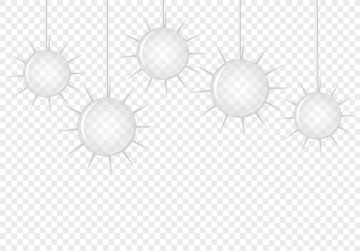 Suns with silver  ribbon. Flat design style. For the design of your website, logo, application. Vector illustration