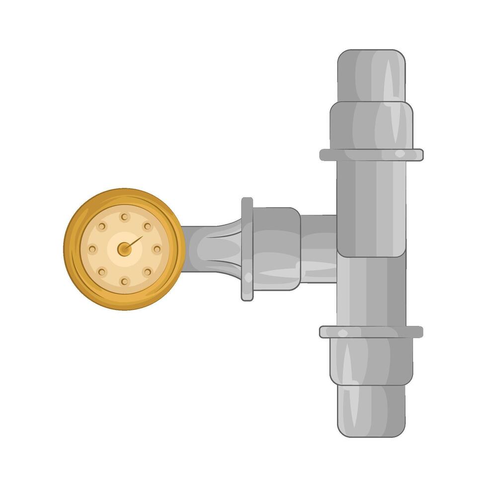 Illustration of water pipe vector