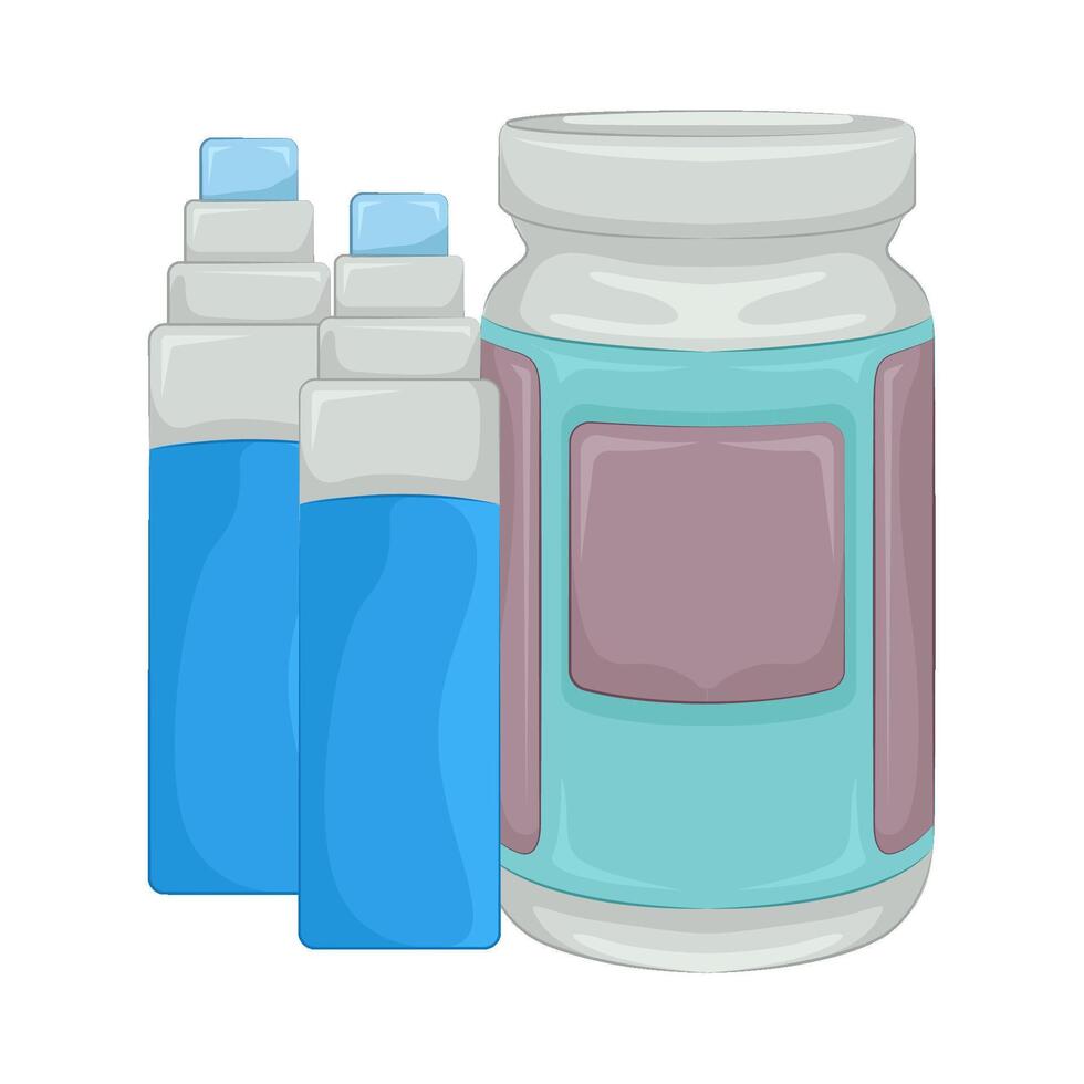 Illustration of glue vector