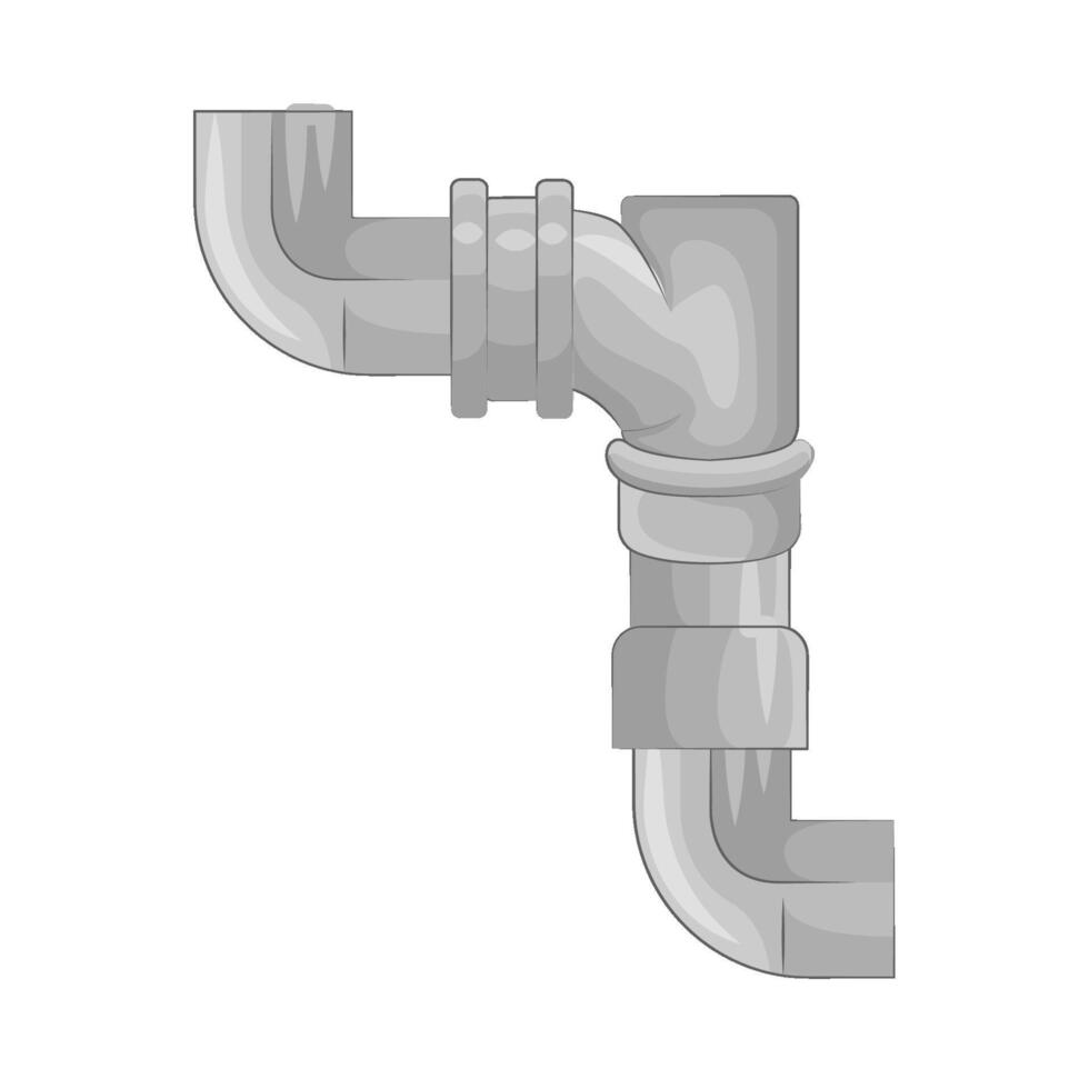ilustración de agua tubo vector
