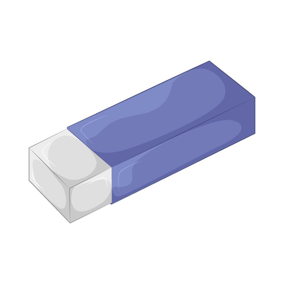 Illustration of eraser vector