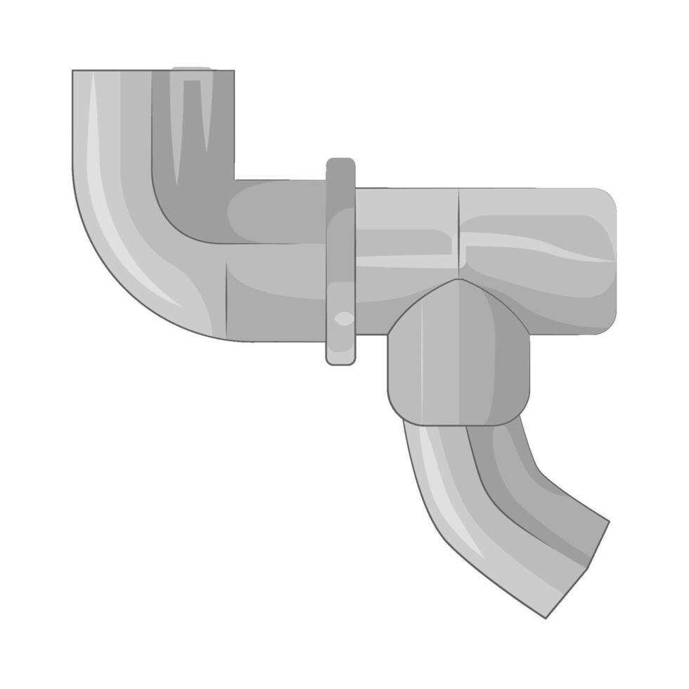 Illustration of water pipe vector