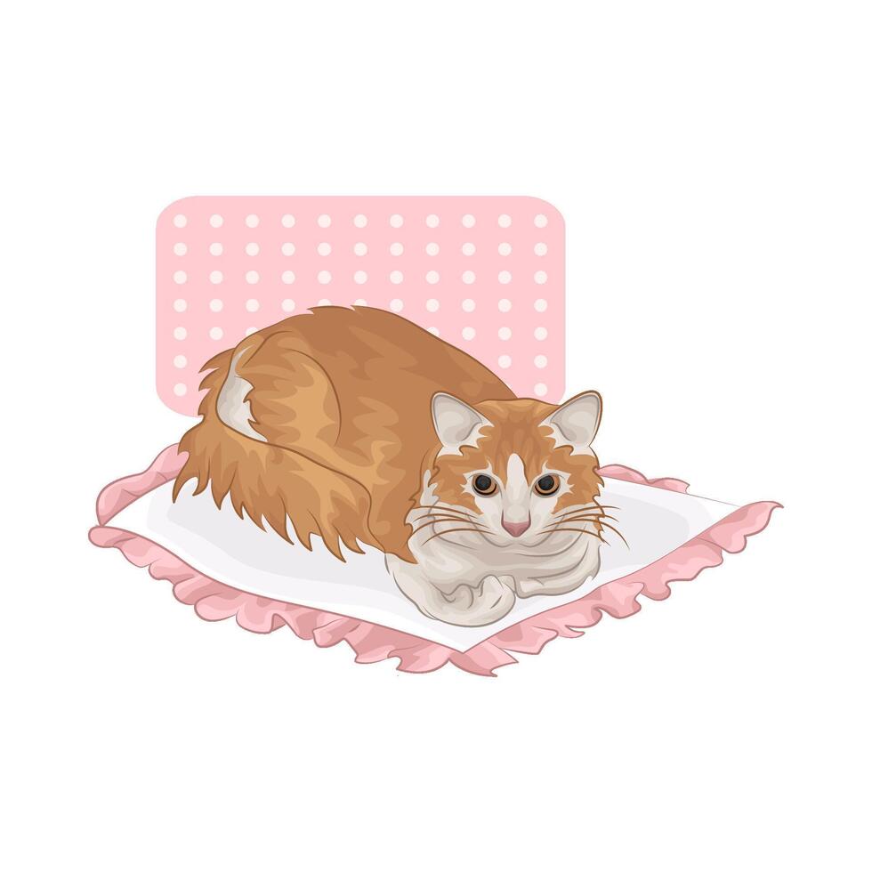 Illustration of cat vector