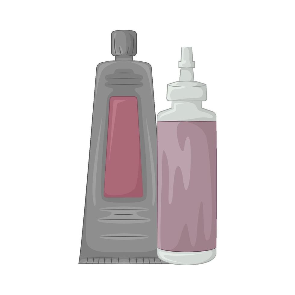Illustration of glue vector