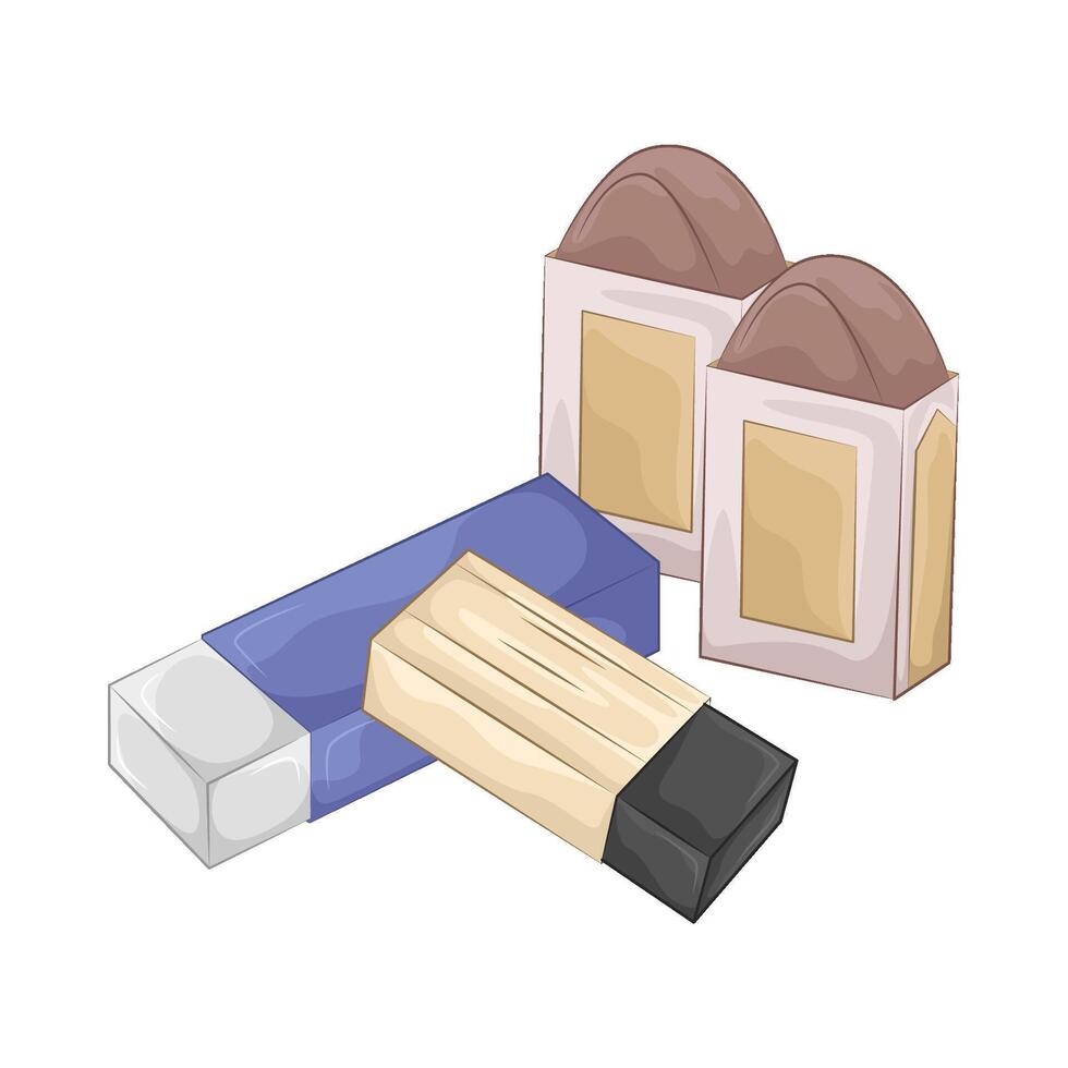 Illustration of eraser vector