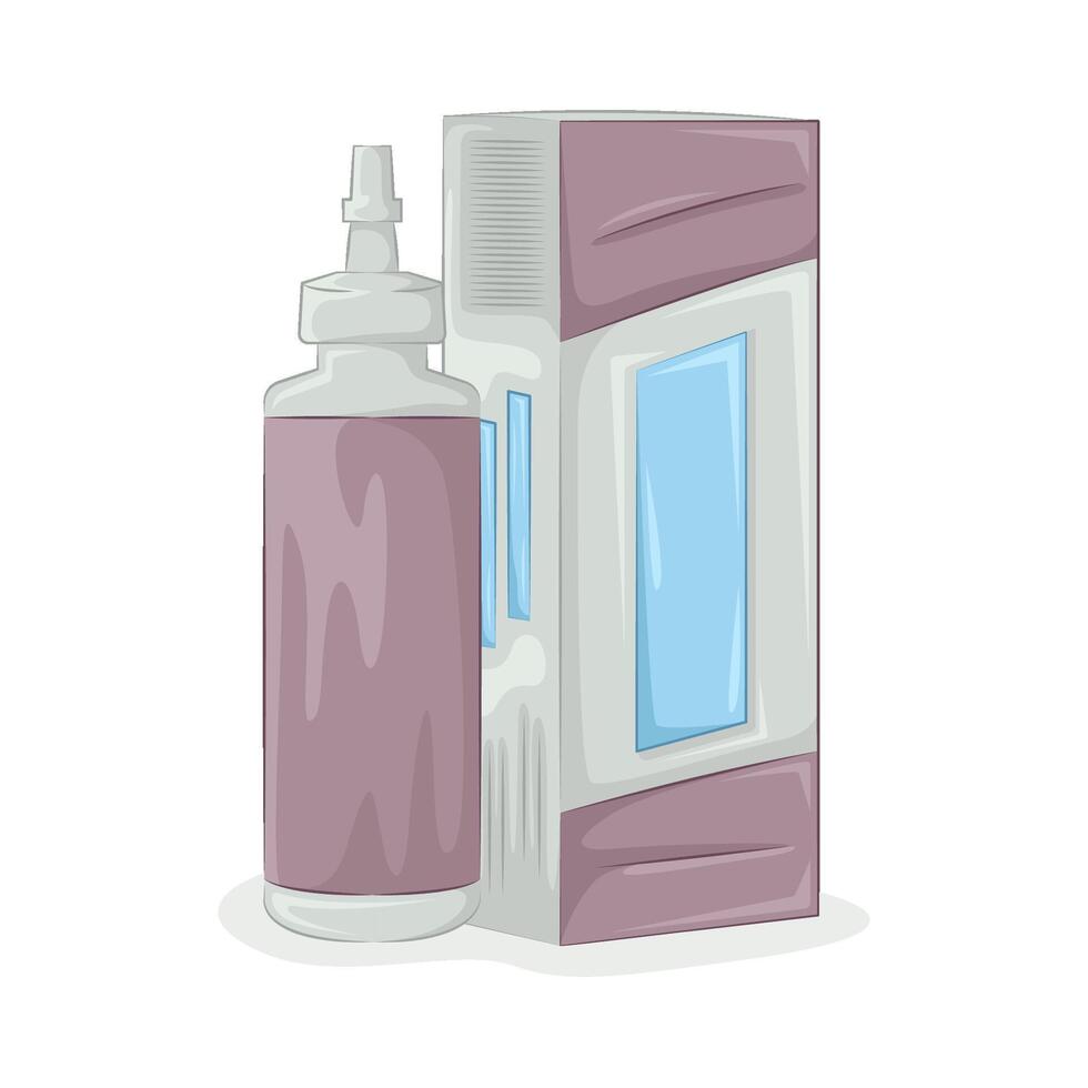 Illustration of glue vector