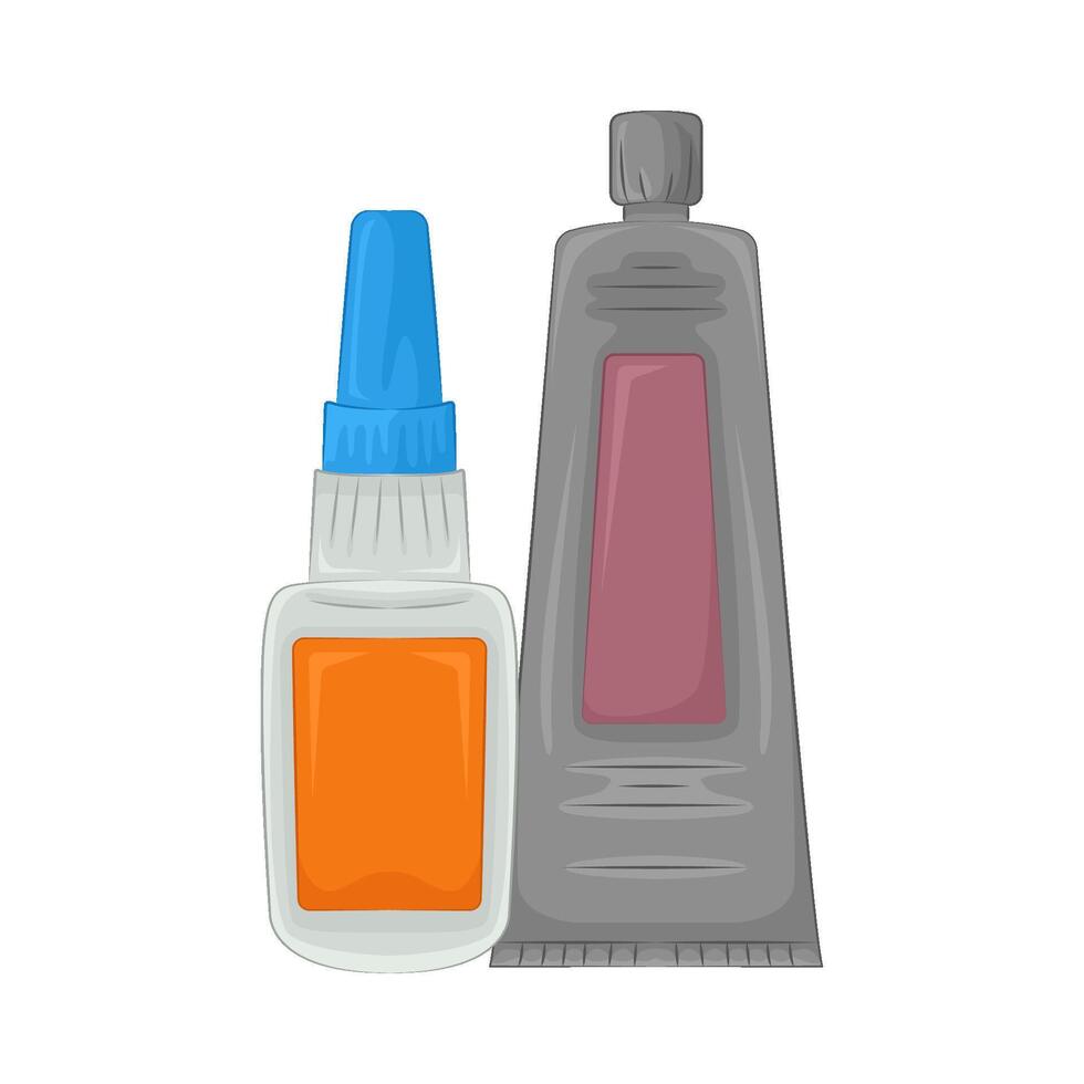 Illustration of glue vector