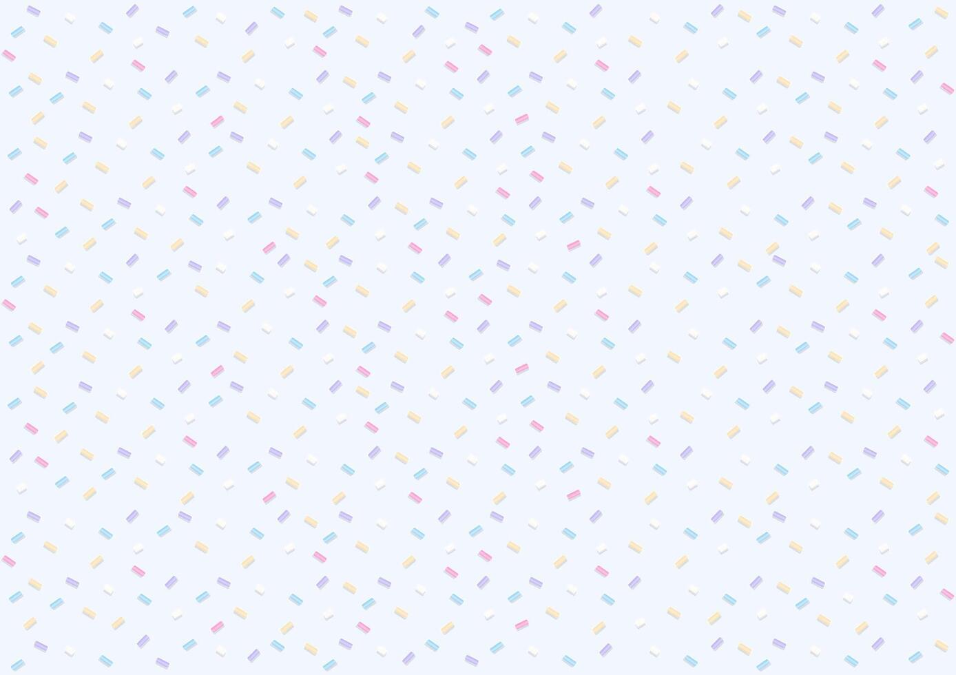 Colorful sprinkles seamless pattern vector