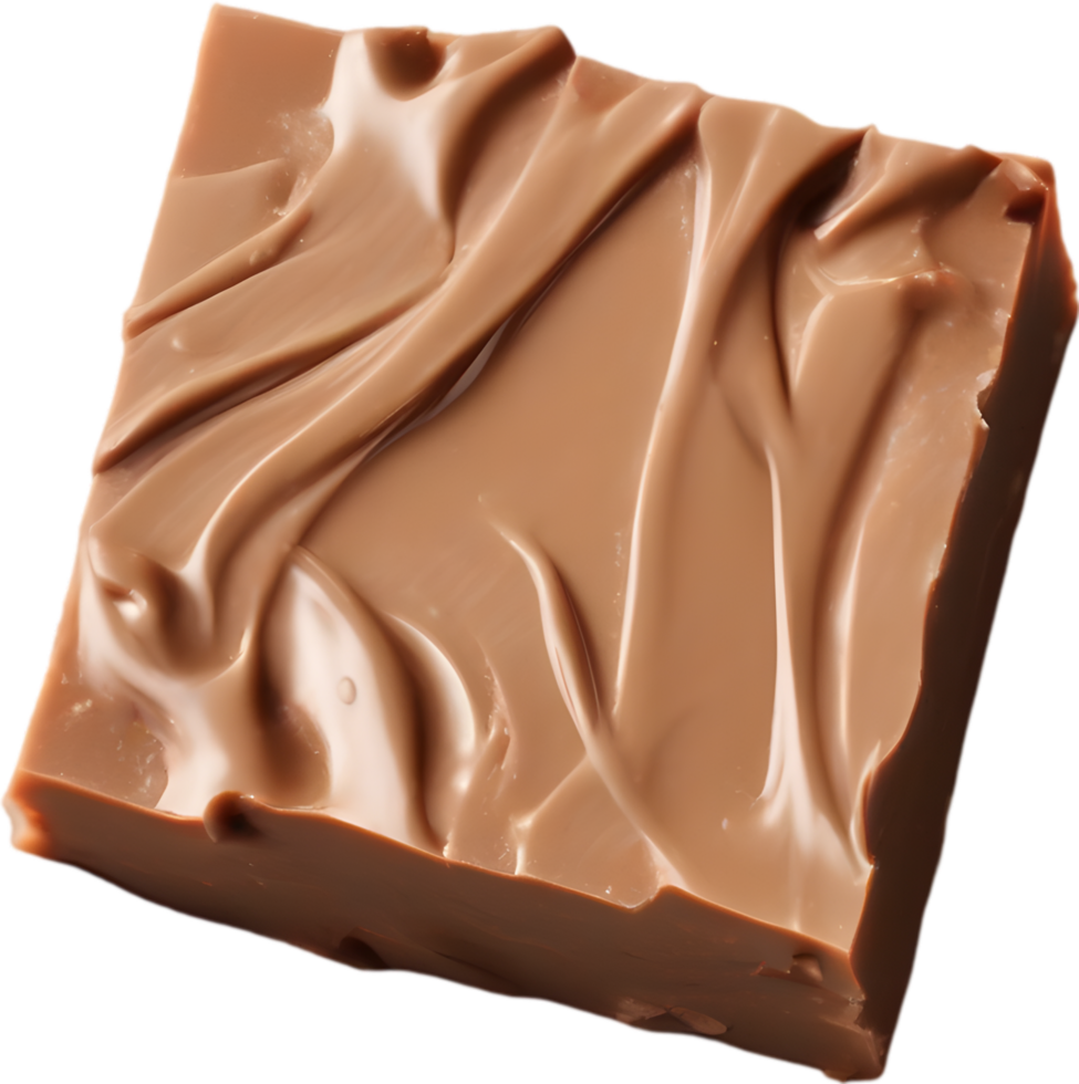 AI generated Fudge, Close-up of delicious-looking Fudge. png