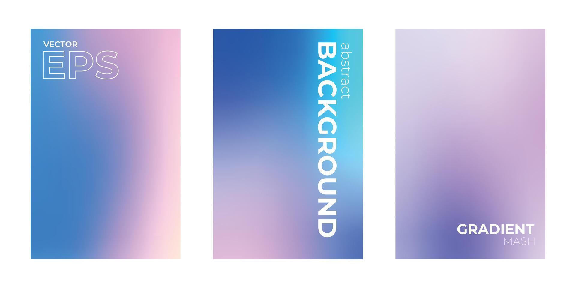 Soft Blurry Gradient Background for Graphic Design Projects vector