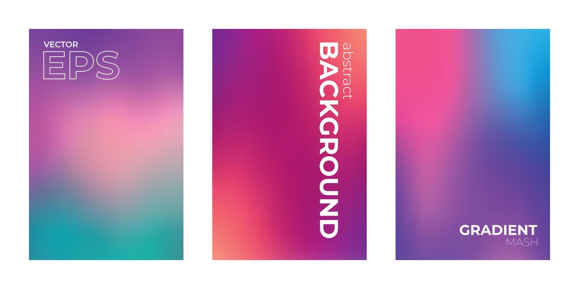 Blurred Gradient Texture Background for Your Vector Illustration