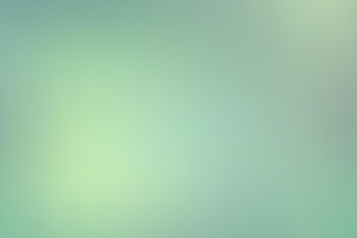 Beautiful Green Tones Gradient Background for Artistic Projects vector