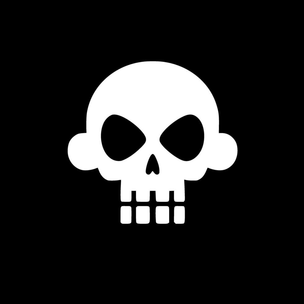 Skull - High Quality Vector Logo - Vector illustration ideal for T-shirt graphic