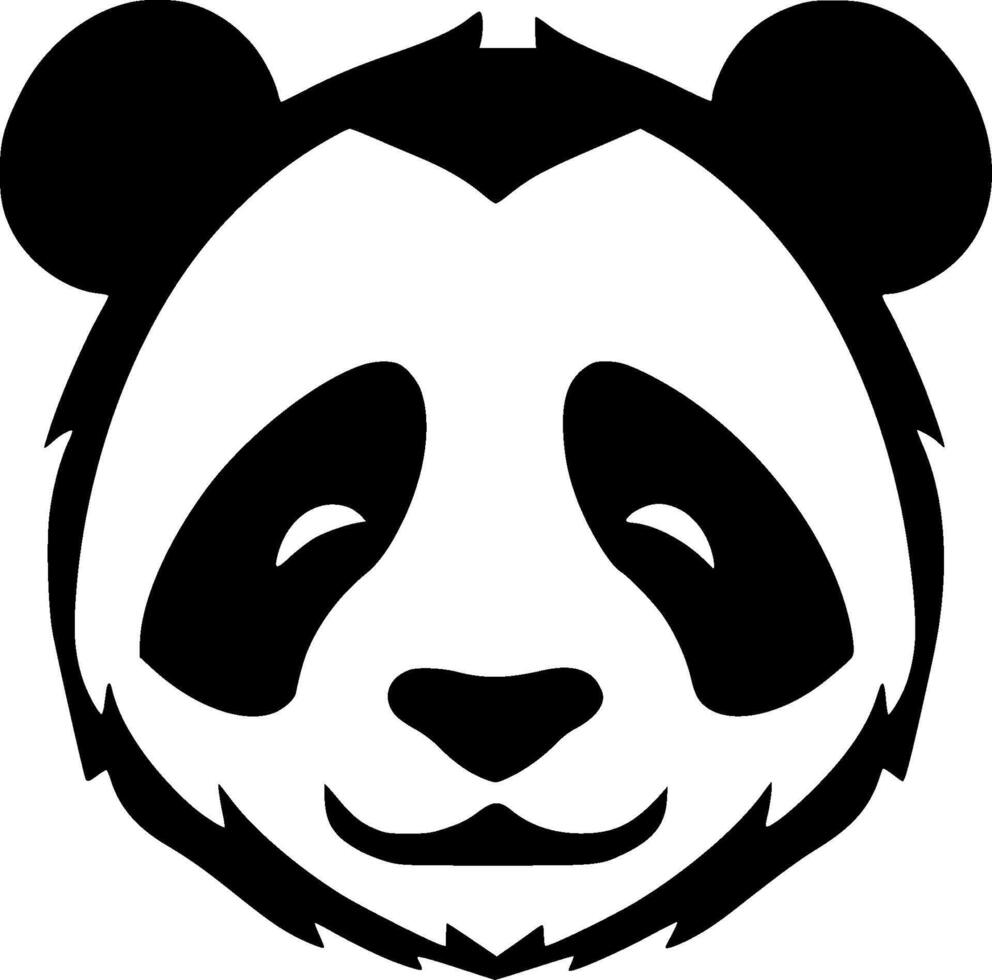 Panda - High Quality Vector Logo - Vector illustration ideal for T-shirt graphic