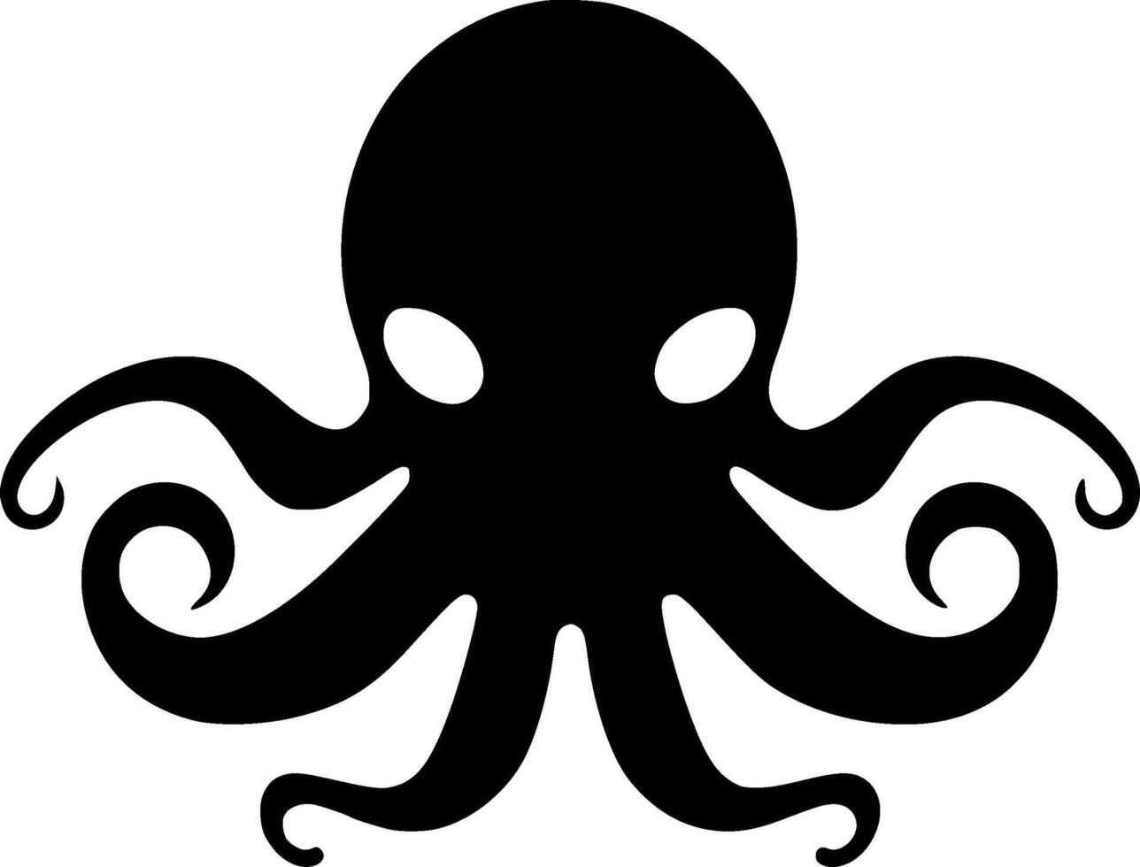 Octopus - High Quality Vector Logo - Vector illustration ideal for T-shirt graphic
