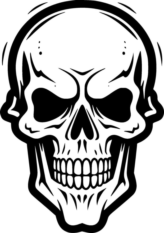 Halloween - Black and White Isolated Icon - Vector illustration