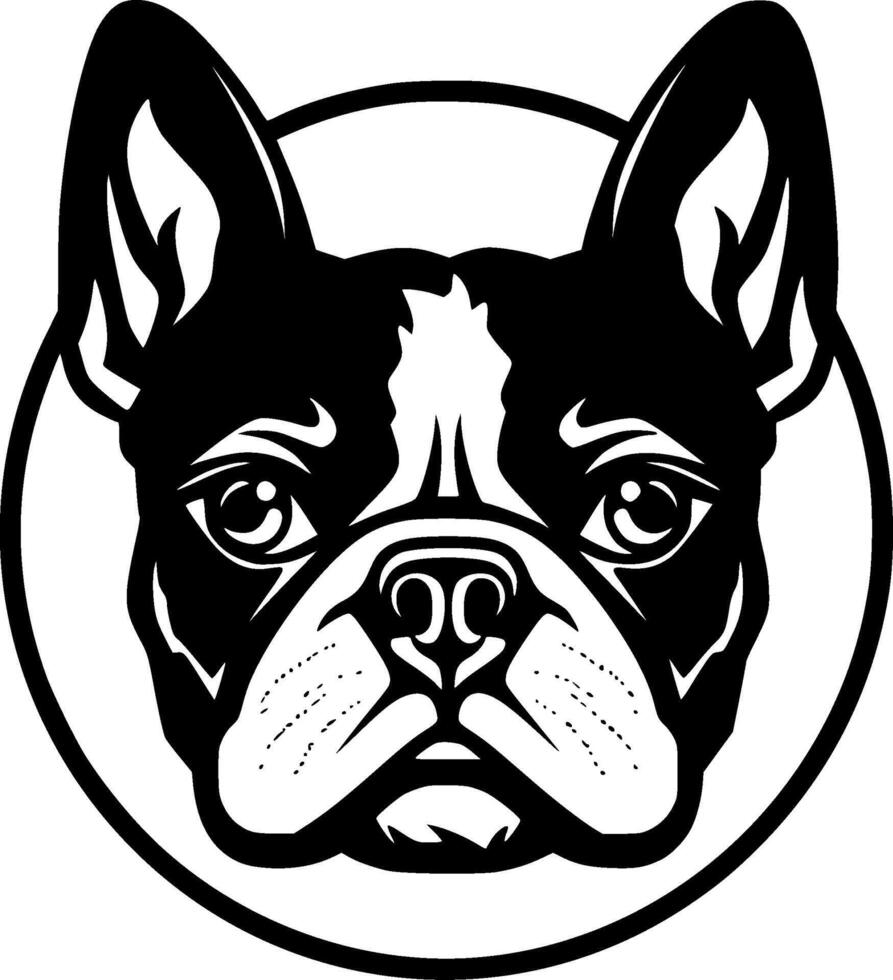 francés buldog - alto calidad vector logo - vector ilustración ideal para camiseta gráfico