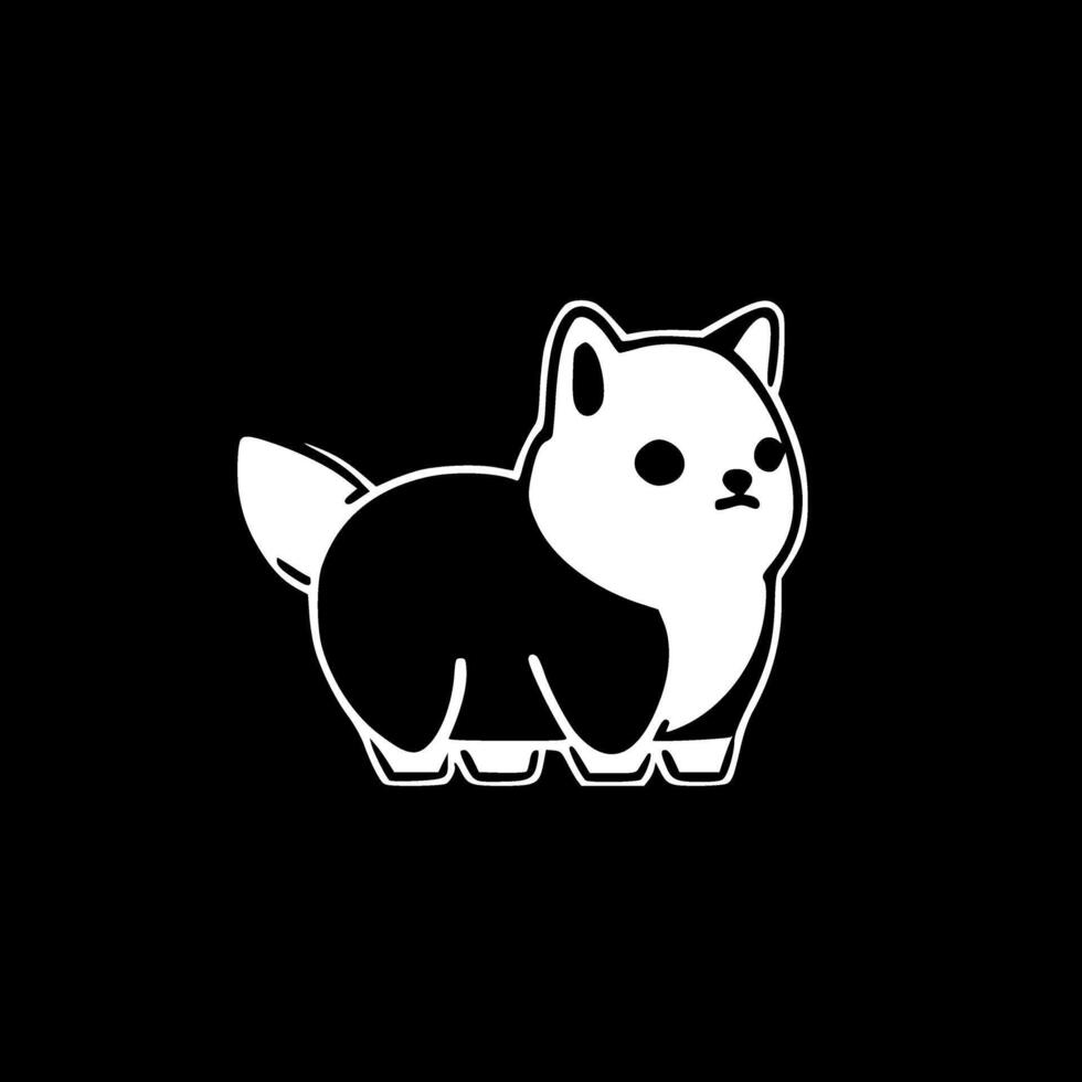 Shiba - High Quality Vector Logo - Vector illustration ideal for T-shirt graphic