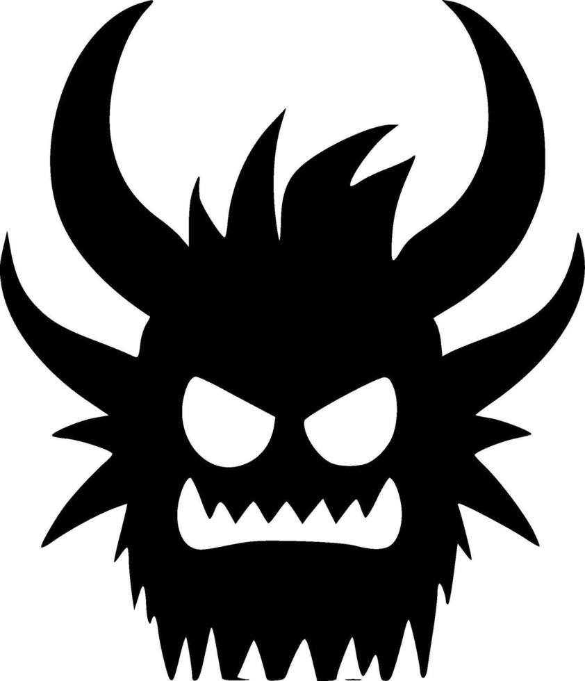 Beast - Minimalist and Flat Logo - Vector illustration