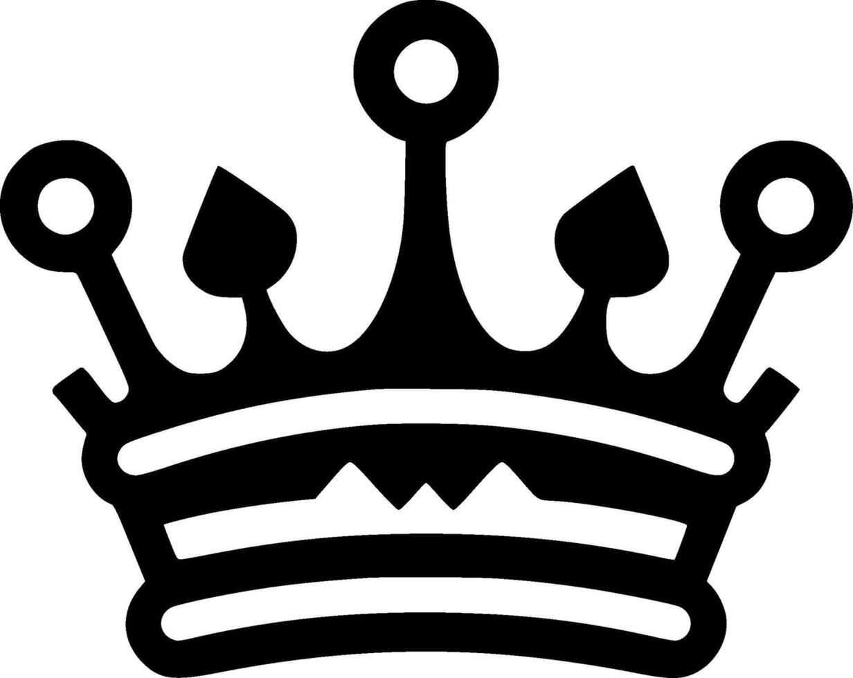 Crown - High Quality Vector Logo - Vector illustration ideal for T-shirt graphic