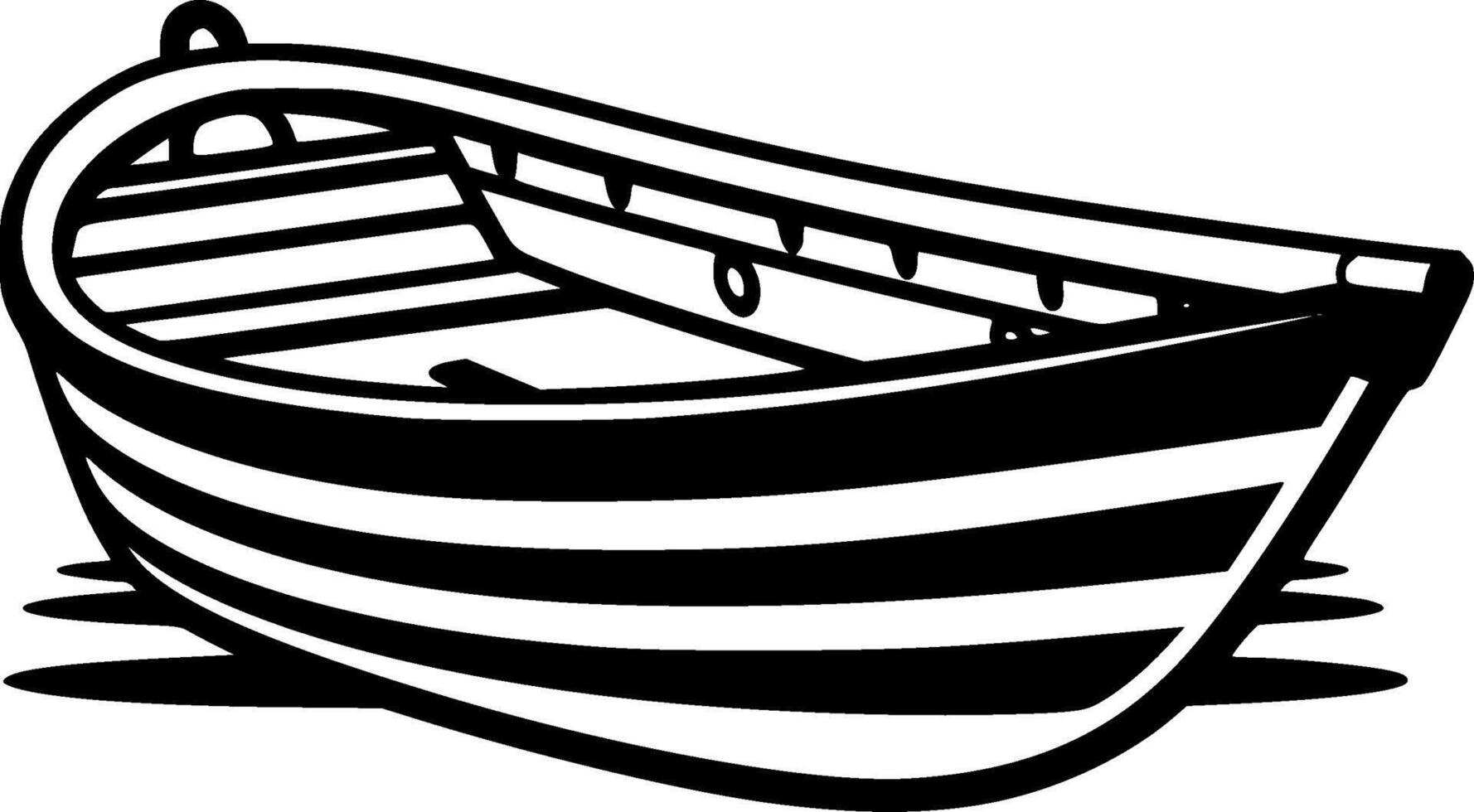 Boat - High Quality Vector Logo - Vector illustration ideal for T-shirt graphic