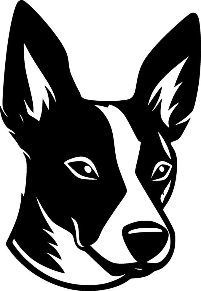 Basenji - High Quality Vector Logo - Vector illustration ideal for T-shirt graphic