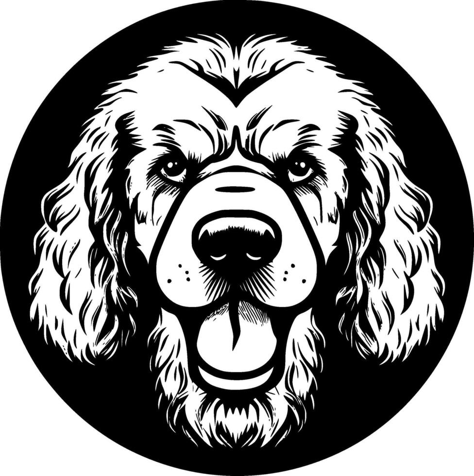 Poodle Dog - High Quality Vector Logo - Vector illustration ideal for T-shirt graphic