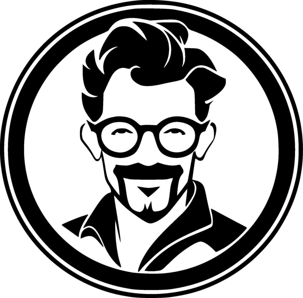 Teacher, Minimalist and Simple Silhouette - Vector illustration