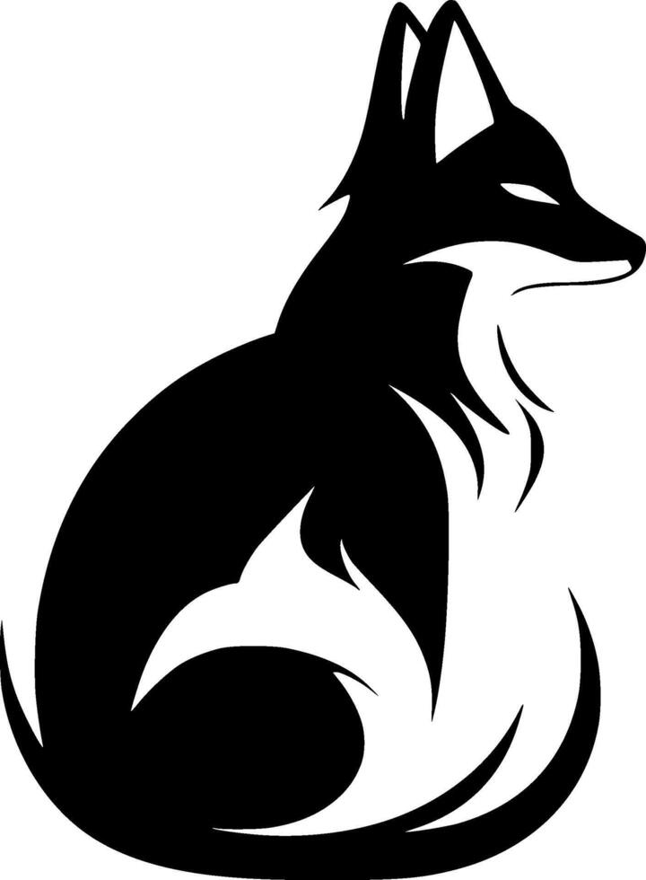 Fox - High Quality Vector Logo - Vector illustration ideal for T-shirt graphic