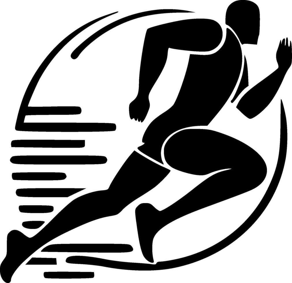 deporte - alto calidad vector logo - vector ilustración ideal para camiseta gráfico