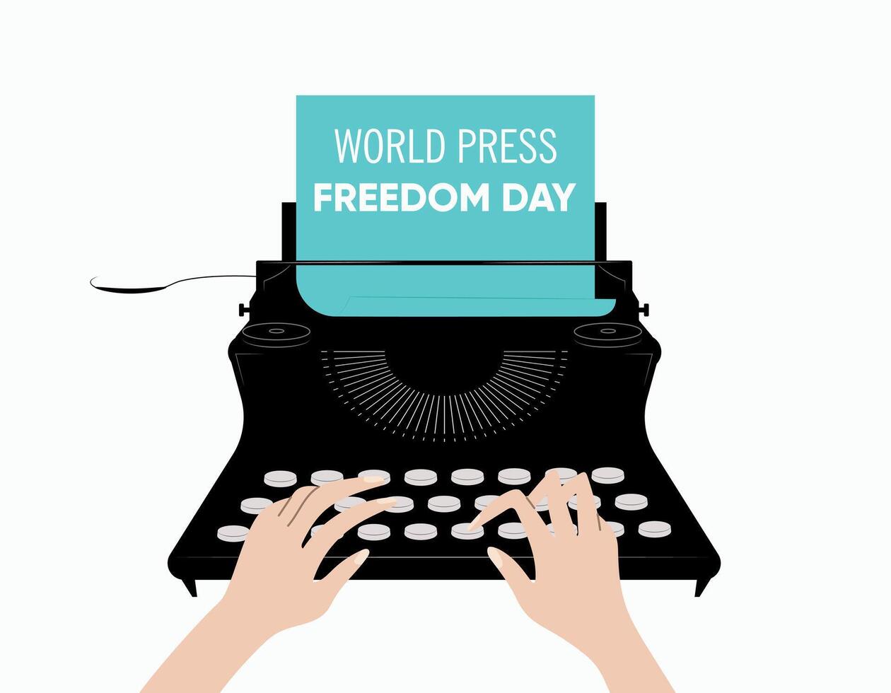 World Press Freedom Day vector