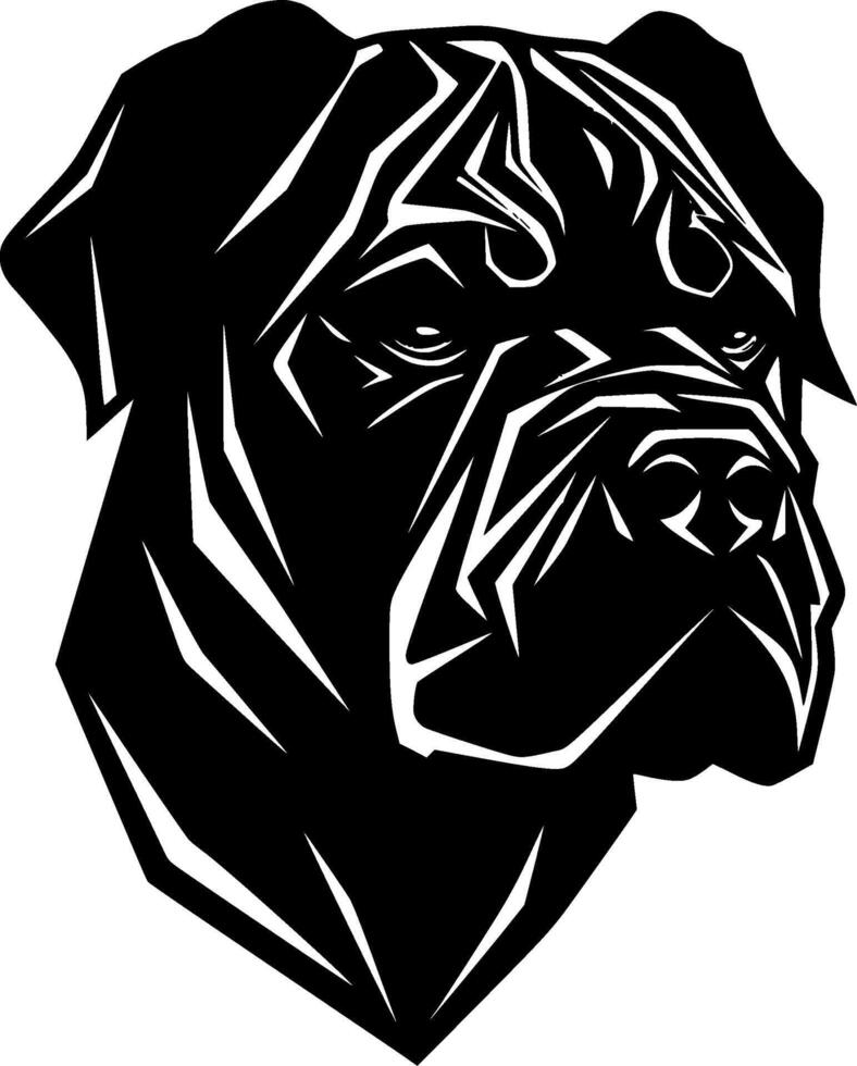 Cane Corso - Minimalist and Flat Logo - Vector illustration