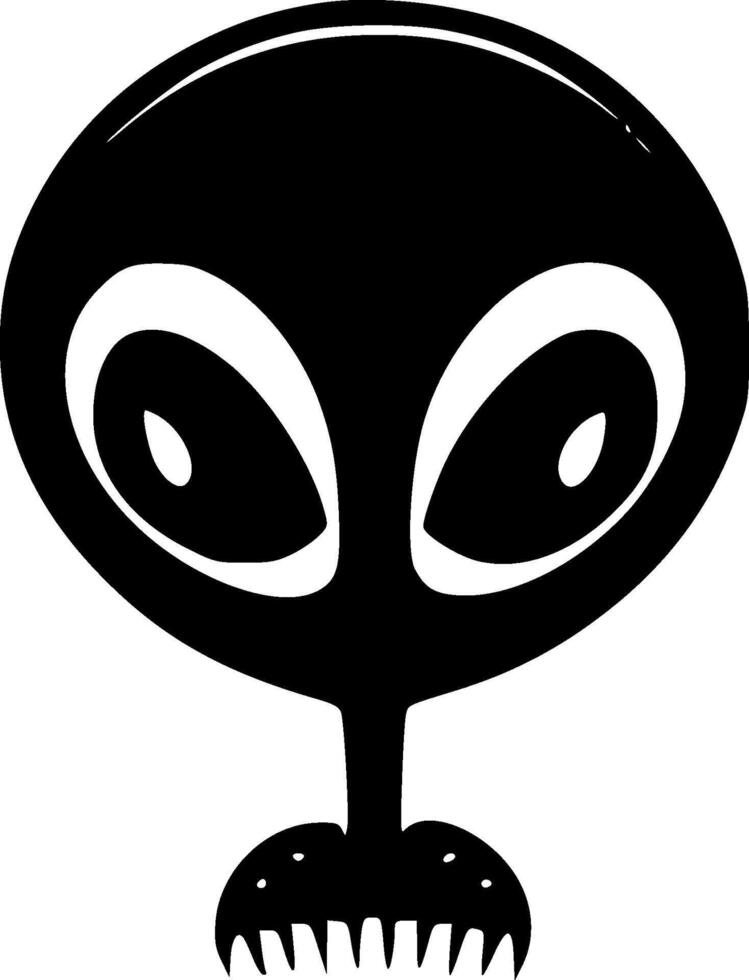 Alien - High Quality Vector Logo - Vector illustration ideal for T-shirt graphic